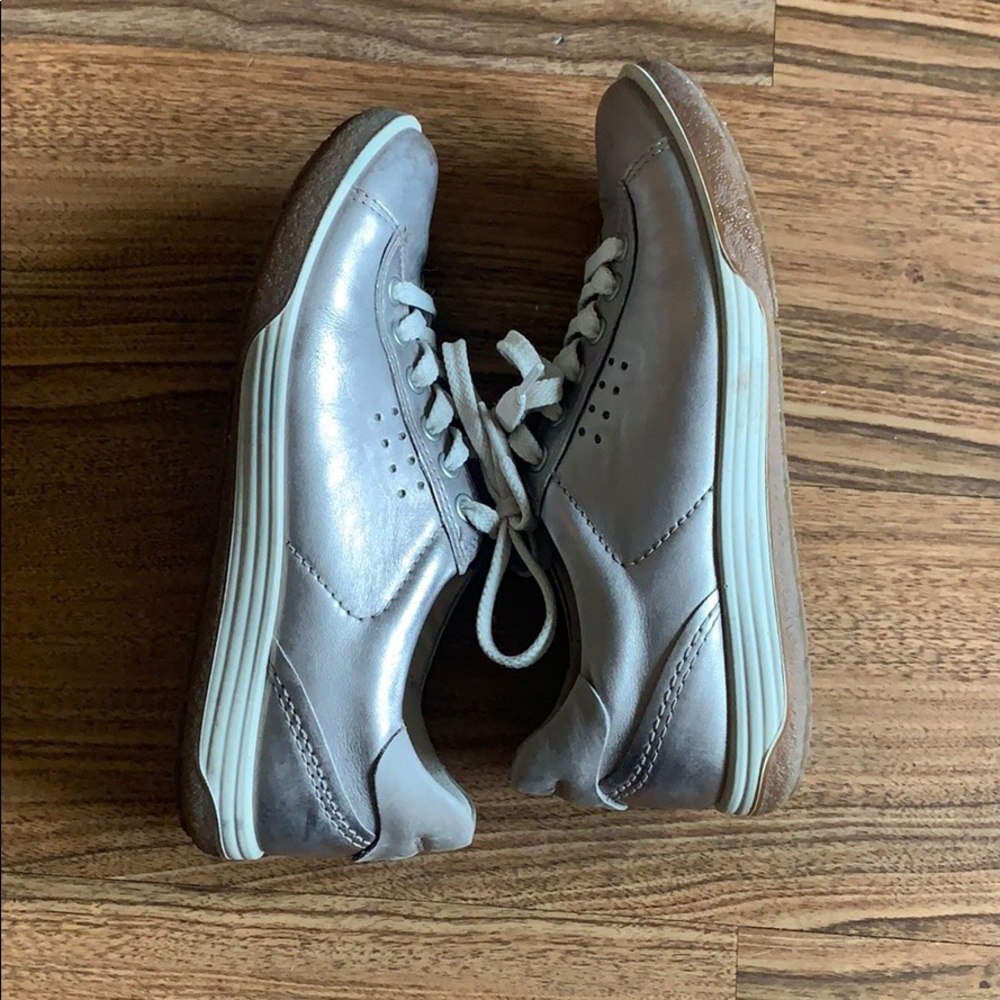 Ecco silver sneaker - Picture 6 of 8